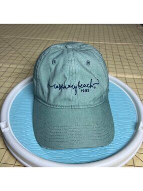 Legacy Reserve Rosemary Beach Adjustable Strapback Hat Embroidered Logo Light Gr